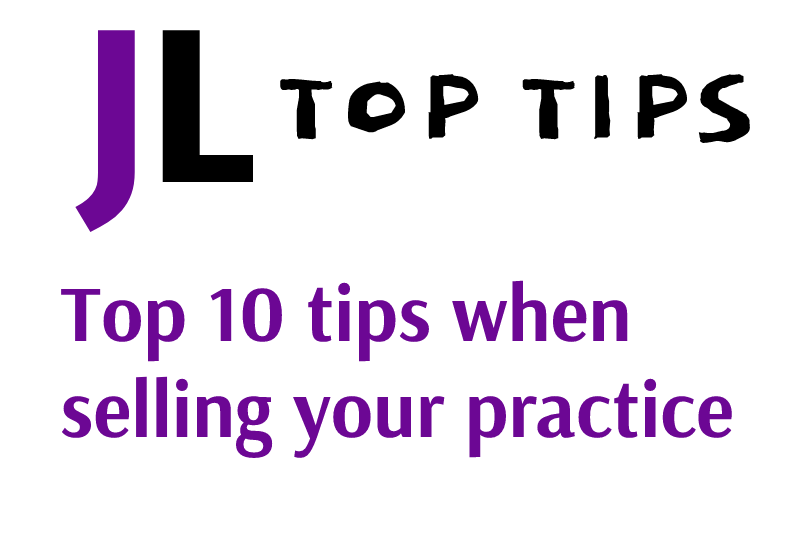 My top 10 tips when selling your dental practice